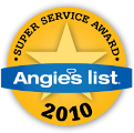 Angie's List Super Service Award Winner 2010