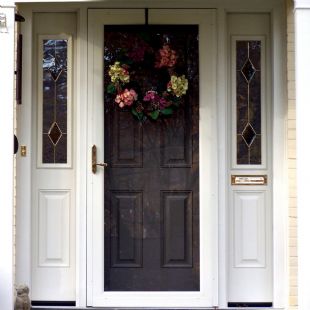 Entry door system in Rockville single-family home
