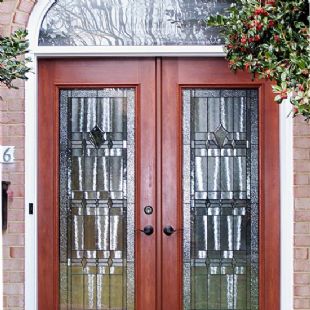 French entry door