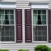 Marvin Infinity double-hung windows, new shutters and headers